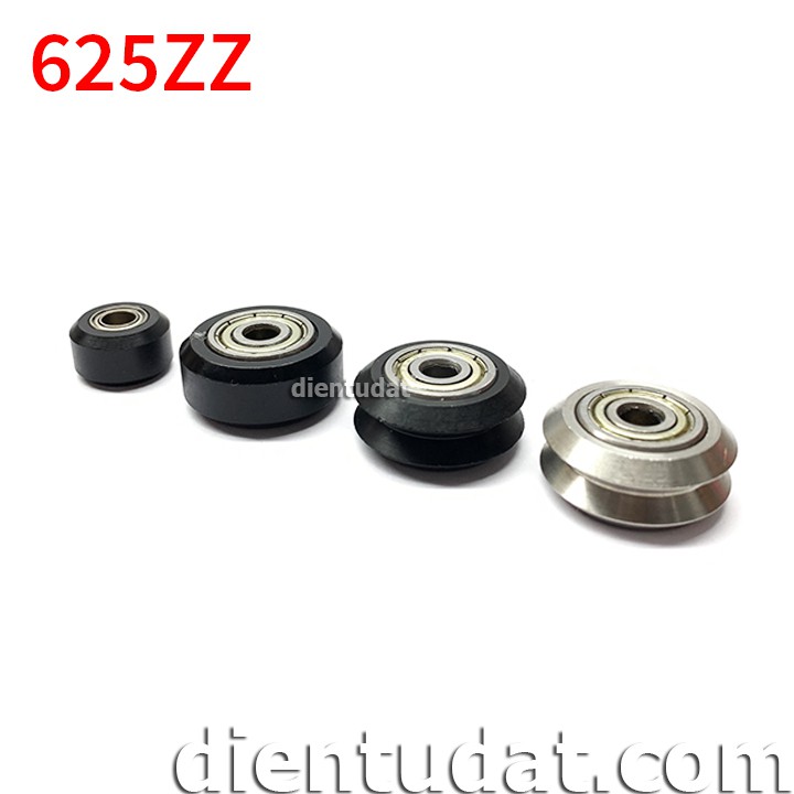 Con Lăn Bánh Xe Bạc Đạn 625ZZ Bọc Nhựa POM