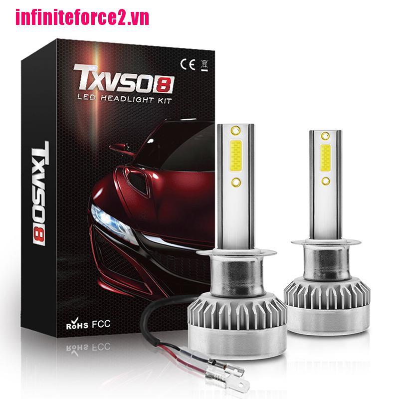 1 Cặp Đèn Pha Led Txvo8 H7 Cob 110w Chất Lượng Cao