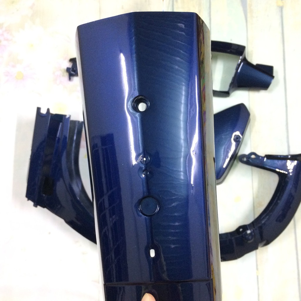 Full dàn áo xe CUB 82 MÀU XANH TÍM ./ cud DD đèn vuông .nhựa ABS loại 1