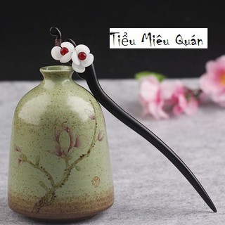 Trâm gỗ Mộc Lan cổ trang đơn giản loại cao cấp