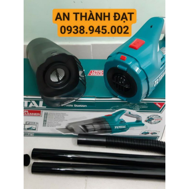 THÂN BODY MÁY HÚT BỤI CẦM TAY XÀI PIN 20V TOTAL MODEL:TVLI2001