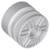 Gạch Lego bánh xe 18mm D. x 14mm / Lego 55981: Wheel 18mm D. x 14mm with Pin Hole, Fake Bolts and Shallow Spokes