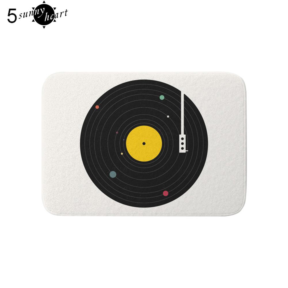 Thảm Chùi Chân Chống Trượt In Hoa Văn Đá Cẩm Thạch