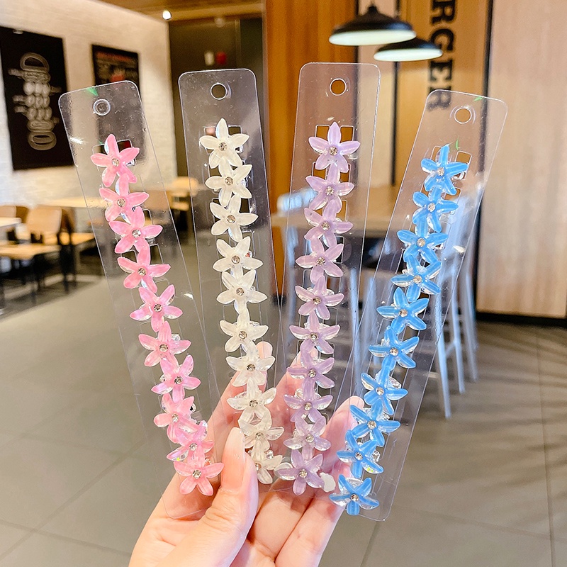 Kẹp tóc hình hoa dễ thương thanh lịch phong cách hàn quốc cho bé gái