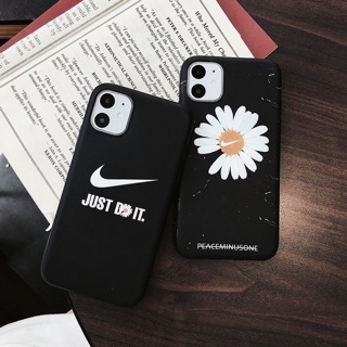 Ốp Lưng Iphone Dẻo Nike x Hoa Cúc