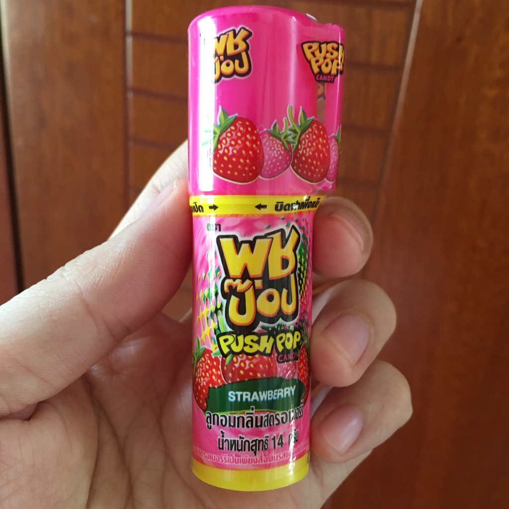 Kẹo son môi Push Pop Thái Lan siêu cute