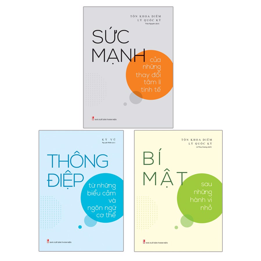 Sách: Combo Bí Quyết Thấu Hiểu Bản Thân - TSKN