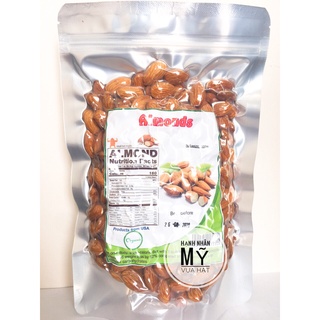 Hạnh nhân mỹ tách vỏ sấy nguyên vị ngon giòn 100-500g