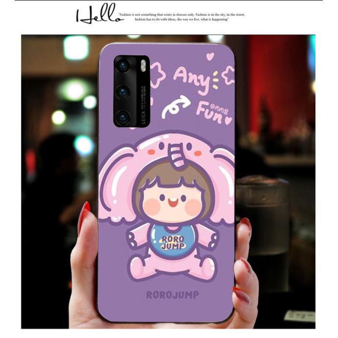 Ốp silicon in UV -  Cute Oppo A74 / A54 / A57 2022