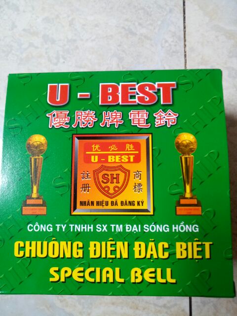 Chuông điện đặt biệt 4in đại sóng hồng