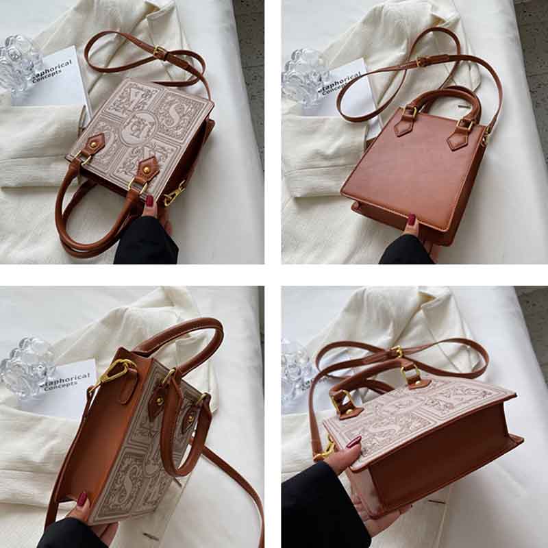 Túi Xách Da PU Đeo Chéo Ngăn Chứa Rộng Thời Trang Cho Nữ CK1160