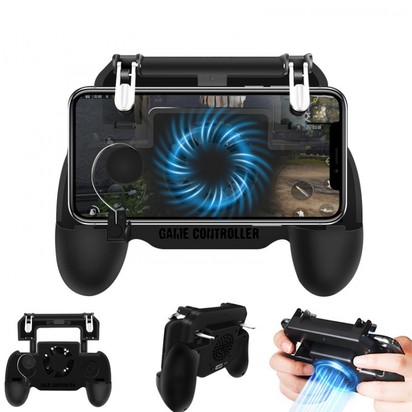 3 trong 1 Sp + Pubg Làm mát trò chơi di động Xử lý Cần điều khiển kích hoạt trò chơi di động L1R1 cho điện thoại di động 4,7-6,5 inch ios Android