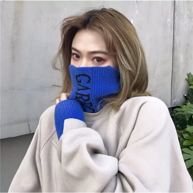 (Order-M) Ulzzang Áo nỉ hoodie pha len chữ M036 | BigBuy360 - bigbuy360.vn