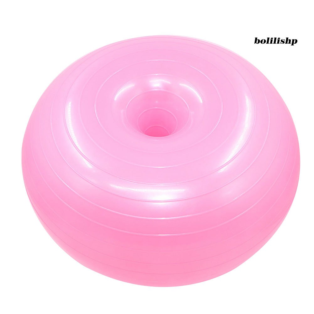 Bóng Bơm Hơi Tập Yoga Hình Bánh Donut 50cm