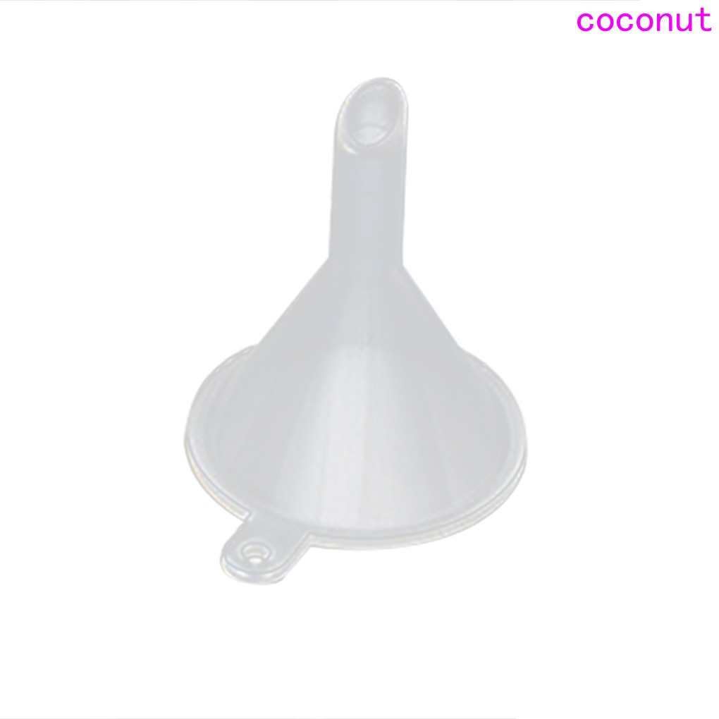 10pcs Small Plastic Mini Bottle for Perfume Diffuser Liquid Oil Funnels Lab