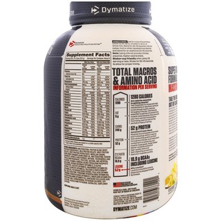 Sữa Tăng cân Nhanh Dymatize SUPER MASS GAINER 6 Lbs ( 2.7 kg) - Authentic 100%