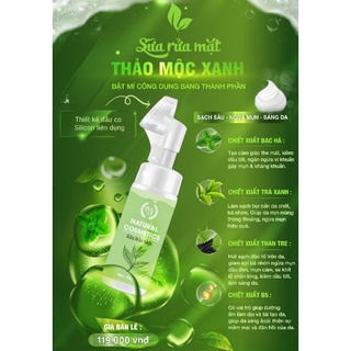 Sữa rửa mặt Thảo Mộc Xanh