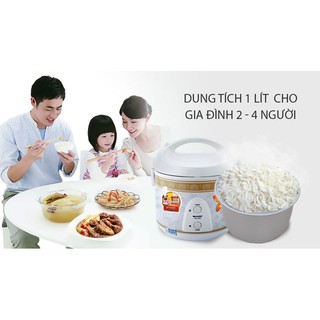 Nồi cơm điện sharp 1 lít ks-11ev - hàng trưng bày - bảo hành 12 tháng