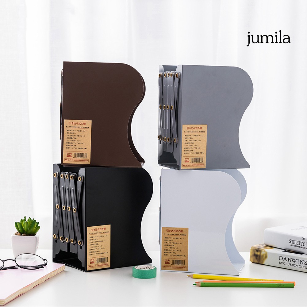 Giá Để Sách Bằng Kim Loại Có Thể Thu Gọn