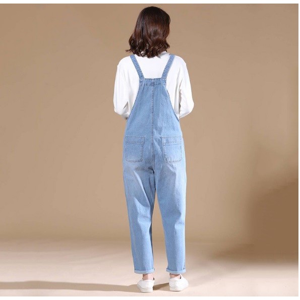 AC1005 - Quần yếm jean nữ size S đến 5XL