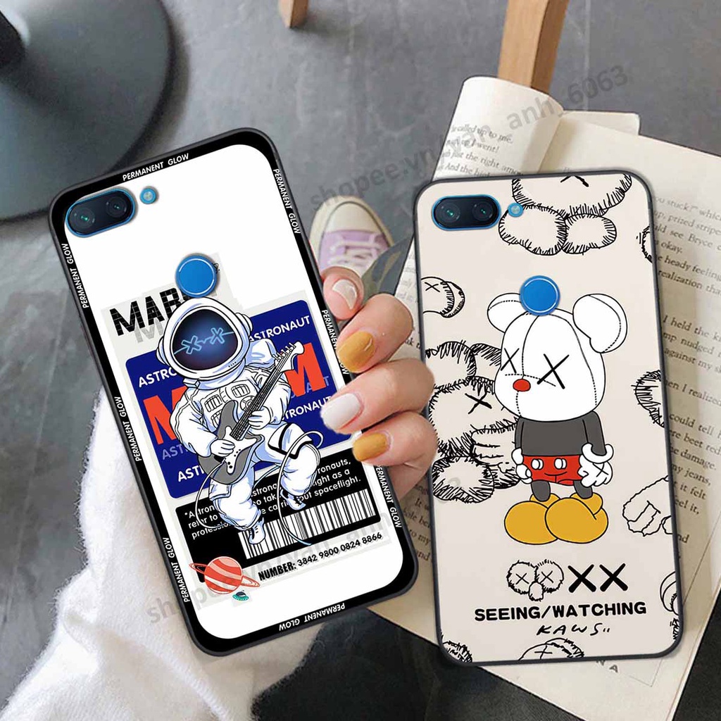 Ốp Xiaomi Mi 8 SE / Mi 8 Lite be@r brick mars thời trang, ốp lưng điện thoại viền dẻo siêu chất