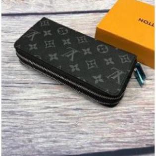 Ví Da LV Unisex,Bóp Da LV Dài Cầm Tay Nam,Nữ Cao Cấp ,Chất Liệu da vân, chống bám bụi siêu cao cấp