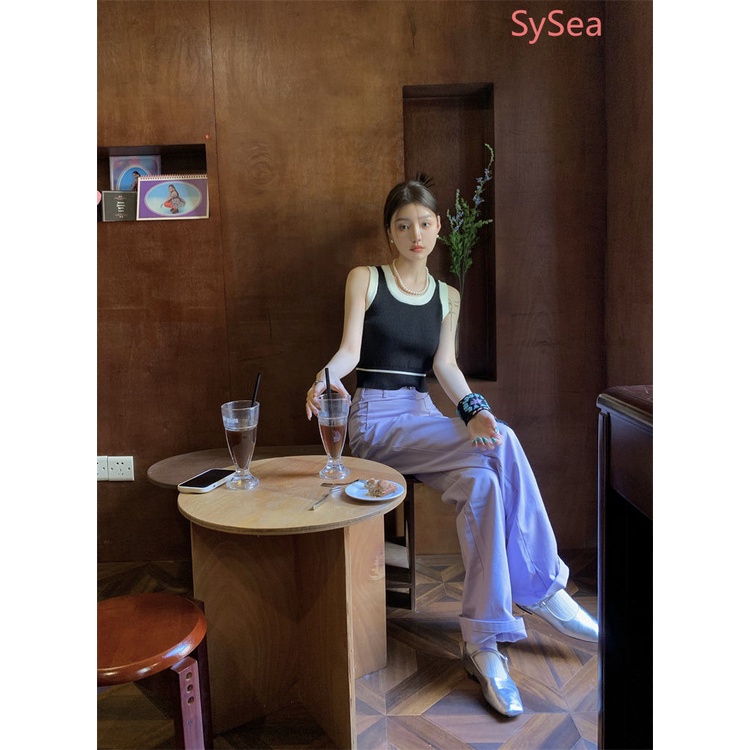 Áo Hai Dây Dệt Kim Quyến Rũ Thời Trang Hè Cho Nữ