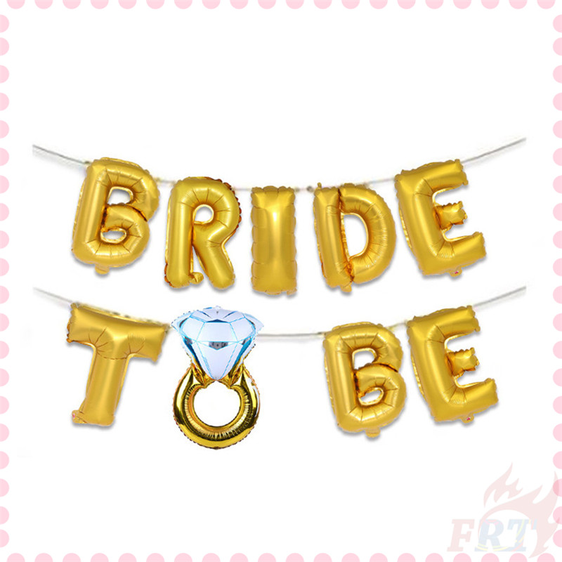 ♦ Trang Trí Tiệc - Bong Bóng ♦ 1 Bong Bóng Hình Nhẫn Kim Cương Trang Trí Tiệc