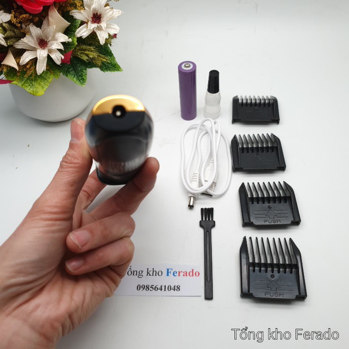 Tông đơ Kemei 6189 -tông đơ cắt tóc gia đình