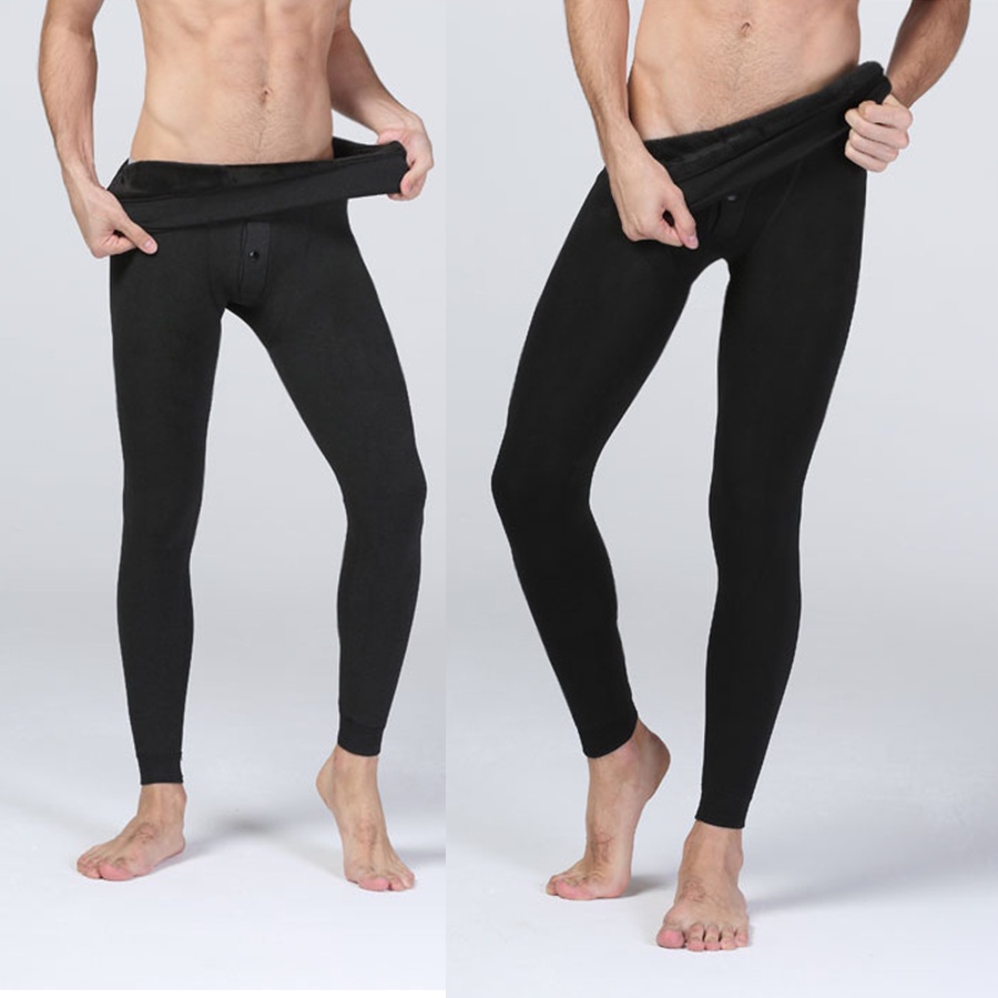 Quần Tất Lót Lông cho Nam, lông chuẩn dày dặn giữ ấm tốt, co giãn 4 chiều