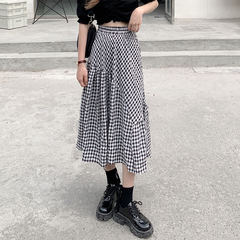 Chân Váy Dài Họa Tiết Caro Nhiều Màu Thời Trang Cho Nữ | BigBuy360 - bigbuy360.vn