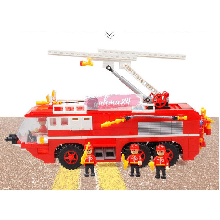 Đồ chơi LEGO xếp hình XE CỨU HỎA CHỮA CHÁY - 424 MIẾNG - NO.3615 - anhma84 store