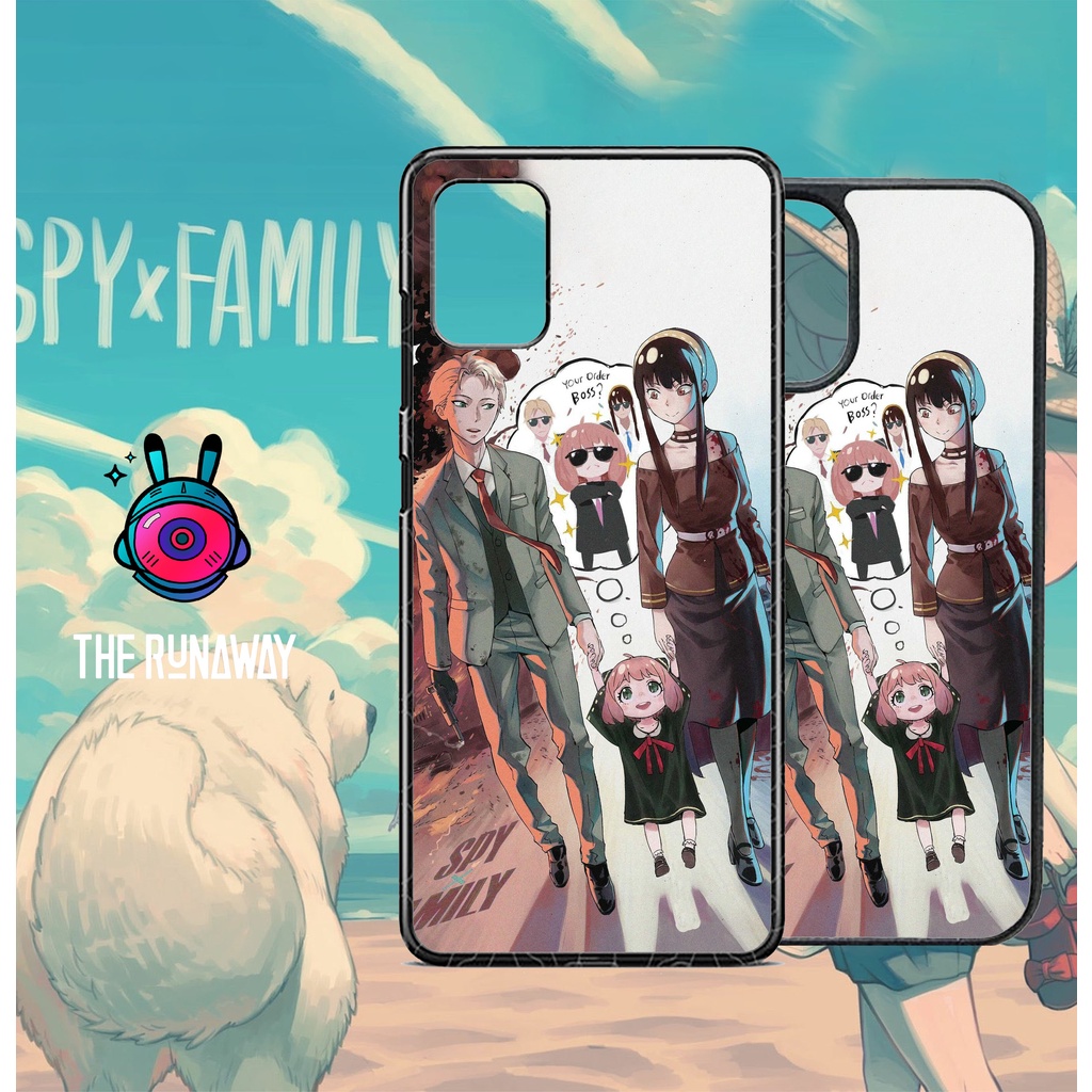 Ốp điện thoại Spy x Family by The Runaway in theo yêu cầu cho Samsung, Iphone, Xiaomi, Vsmart, Iphone, Oppo, Huawei