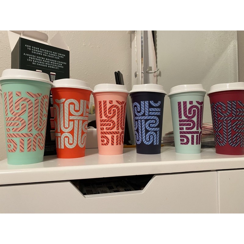 Ly đổi màu Starbucks usa - Hot cups Reusable