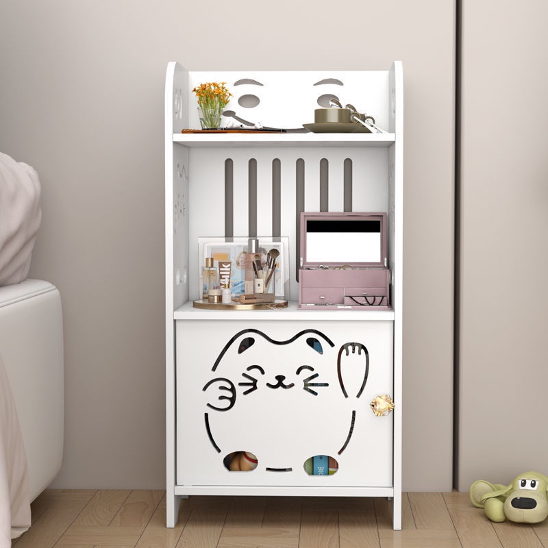 Nafenai Tủ đựng đồ màu trắng đơn giản đa năng