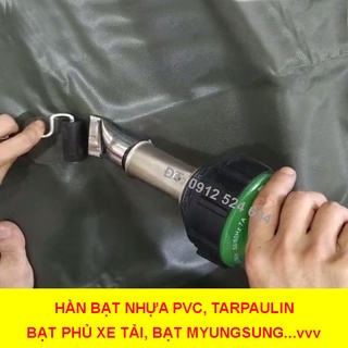 Máy hàn bạt nhựa PVC bạt Tarpaulin phủ mui xe tải, bạt Myungsung, bạt che mưa nắng
