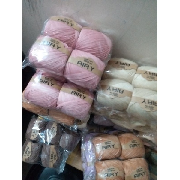 Sợi Airy giấy móc mũ nón, túi xách