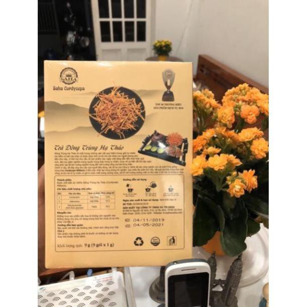 Đông Trùng Hạ Thảo SaHa Hộp 9 gói, 1g/gói | BigBuy360 - bigbuy360.vn