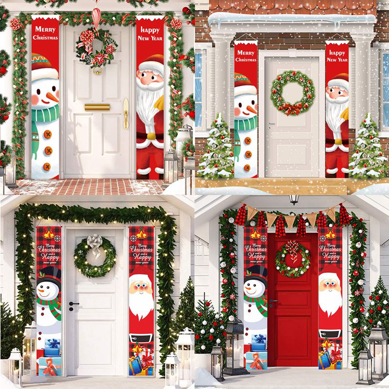Biển Hiệu Treo Cửa Trang Trí Giáng Sinh Năm Mới 2023