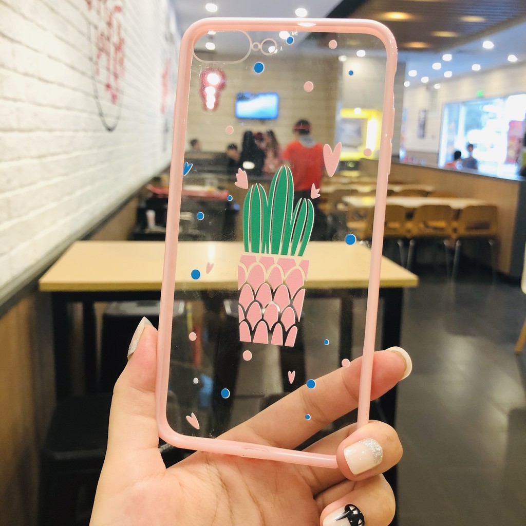 [ OPPO ] Ốp Lưng Viền Silicon Xương Rồng - V005 | BigBuy360 - bigbuy360.vn