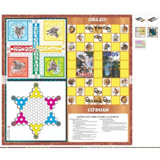 Trò Chơi Cờ Tỷ Phú 5 in 1