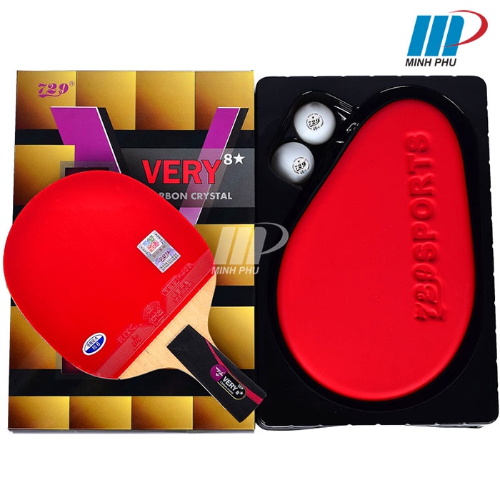 Vợt Bóng Bàn 729 Very 8 Sao ⚡ Vợt Đánh Bóng Bàn Giá Rẻ Chính Hãng 729