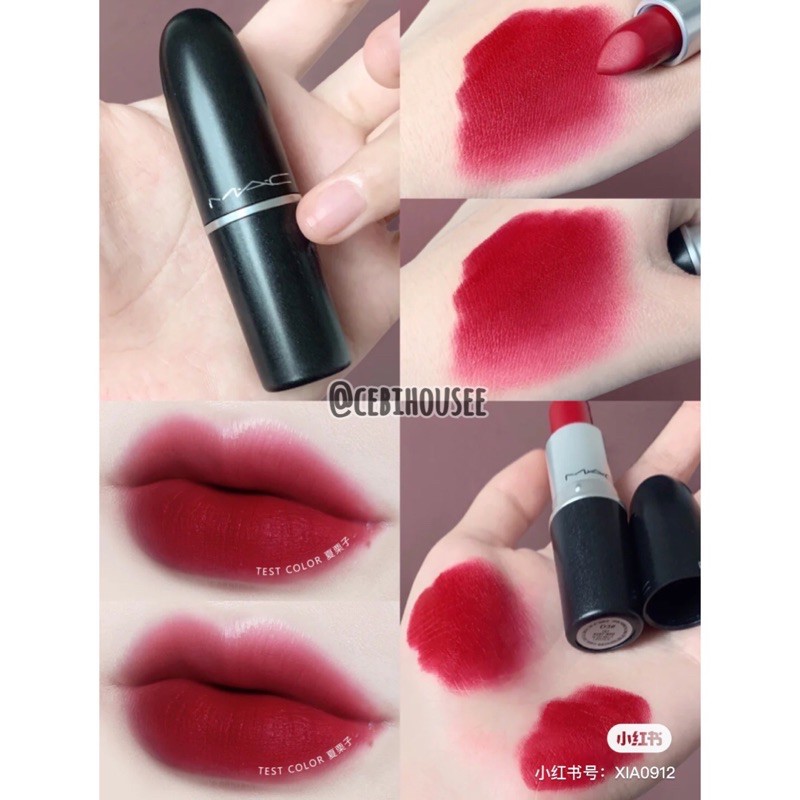 Son M.A.C Matte Lipstick #607 Lady Danger ĐỦ BILL DUTY | BigBuy360 - bigbuy360.vn