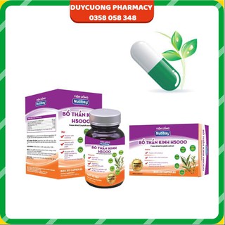 Bổ thần kinh h5000, bổ sung vitamin 3b, viên uống bổ thần kinh nâng cao đề kháng của nutibay 002