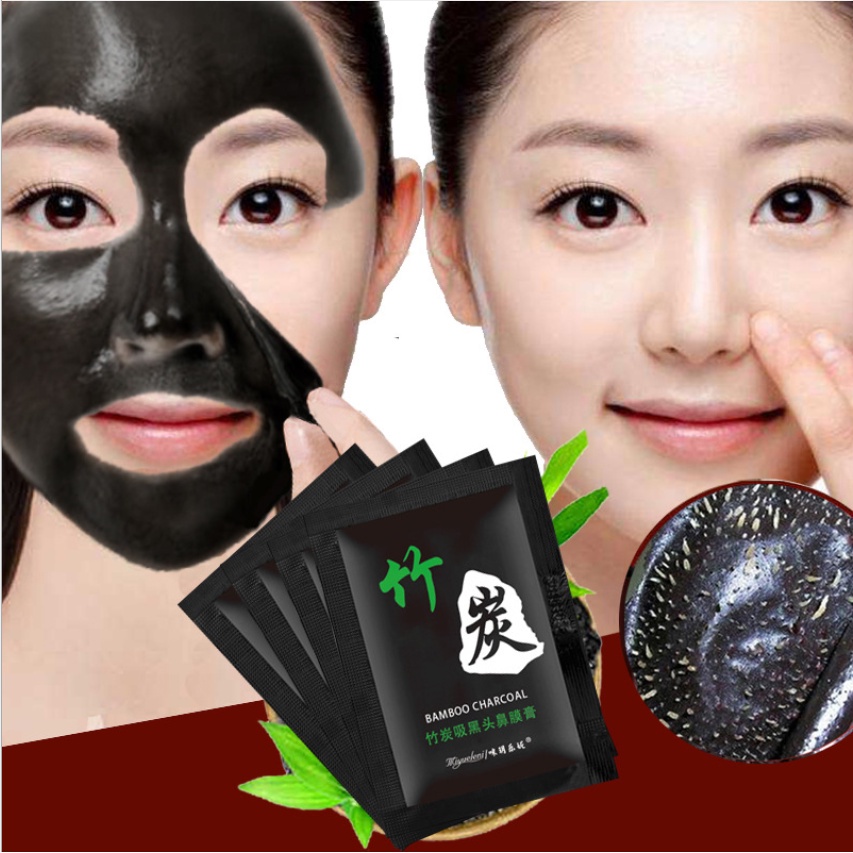 Mặt nạ bùn khoáng lột mụn đầu đen se khít lỗ chân lông chăm sóc da tiện dụng