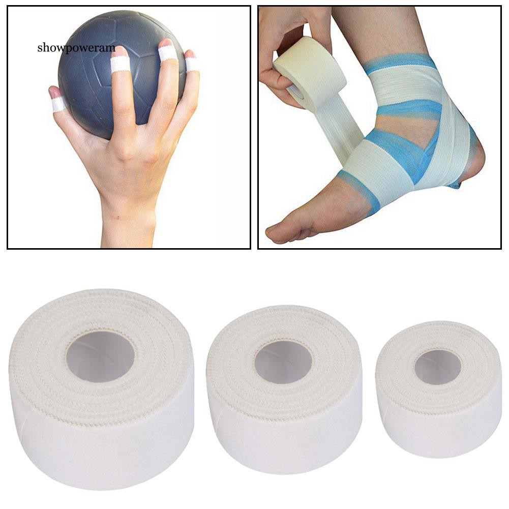 1 Cuộn Băng Quấn Hỗ Trợ Khớp Ngón Tay Bằng Cotton Tiện Dụng Khi Tập Thể Thao