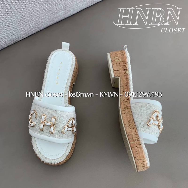 Dép CN dạ đế gỗ MPB