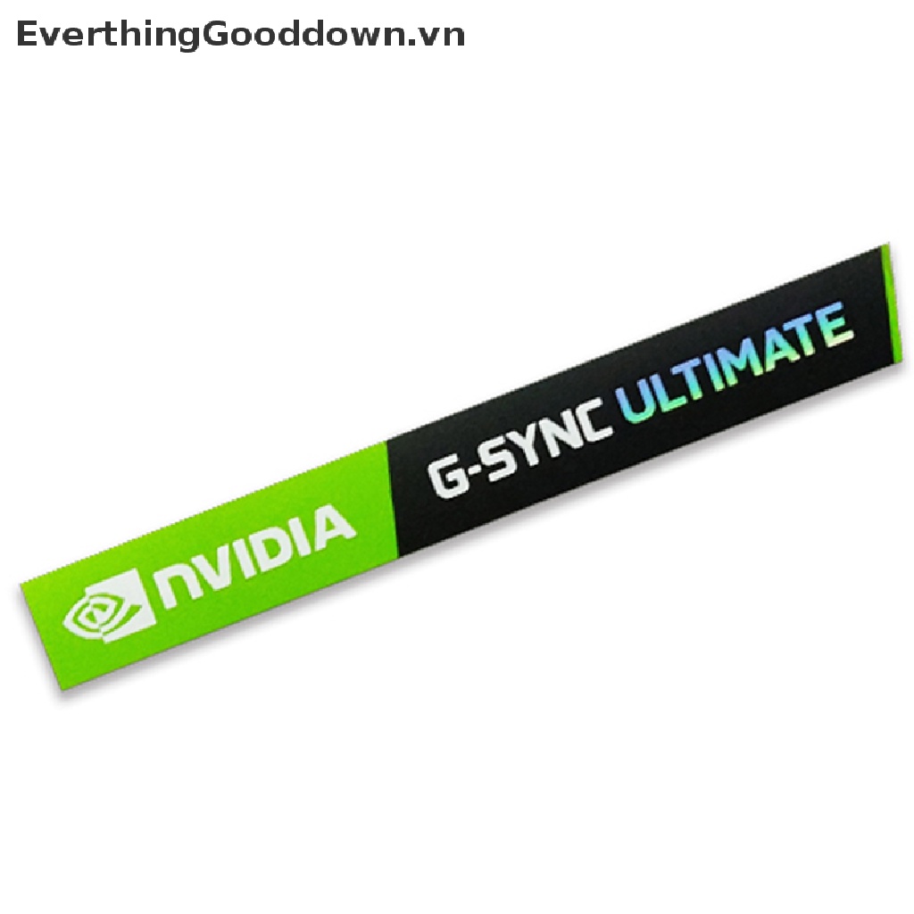 Nhãn dán đồ họa RTX 2080Ti 2070 2060 TITAN VR GTX 1650 1660Ti chất lượng