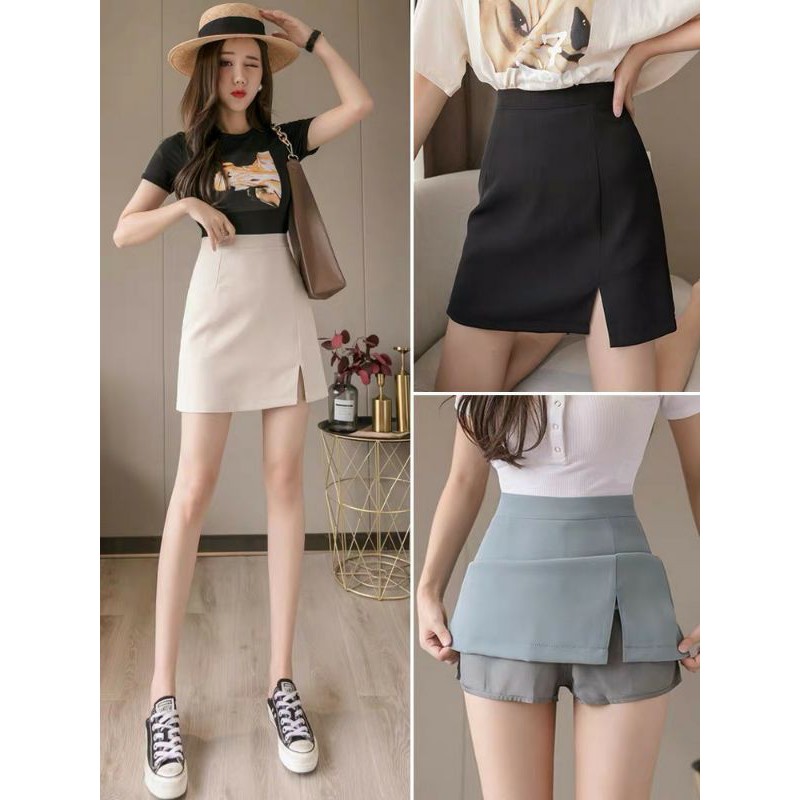 CHÂN VÁY A XẺ GẤU CÓ LÓT THỜI TRANG (KÈM VIDEO) | BigBuy360 - bigbuy360.vn