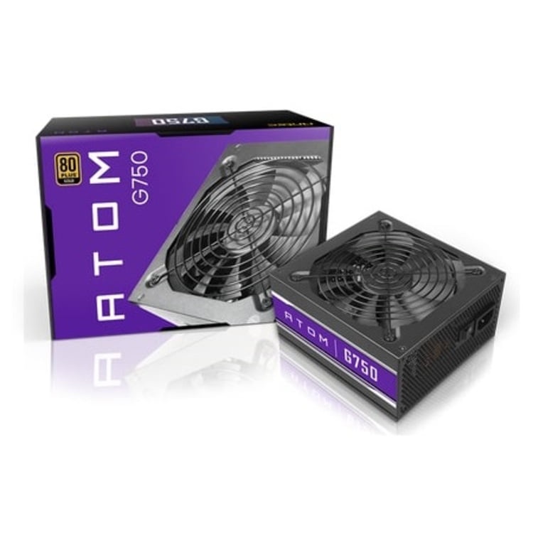Nguồn Antec 750W Atom G750 80 Plus Gold - Hàng chính hãng